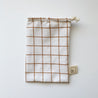 The Market Bags | Upcycled Reusable Cotton Snack Bag 4x6 - Chickpeace Zero Waste Refillery