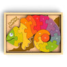 Begin Again Counting Chameleon Puzzle